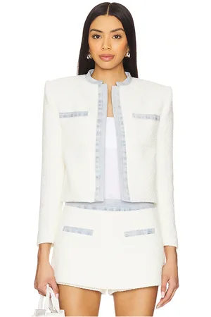 SER.O.YA Chaqueta sailor en color crema talla L en - Cream. Talla L (también en M, S, XL).