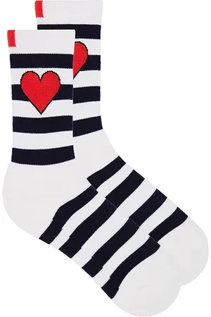 KULE Calcetines en color negro, blanco talla all en - Black,White. Talla all.