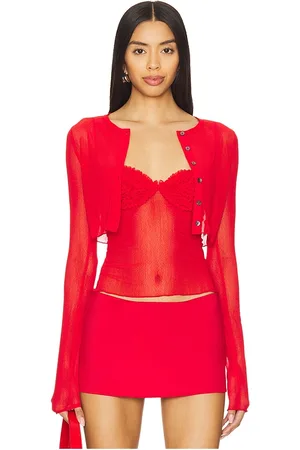 Lovers And Friends Cárdigan steph en color talla L en - Red. Talla L (también en M, S, XL, XS, XXS).