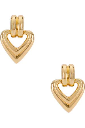 MIRANDA FRYE Pendientes ruby en color oro metálico talla all en - Metallic Gold. Talla all.