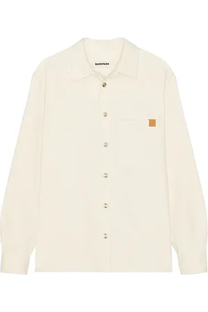 DARKPARK Camisa serge en color crema talla L en - Cream. Talla L (también en M, S, XL/1X).