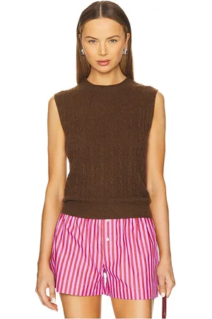 Guest In Residence Guest en residence chaleco en color marrón talla L en - Brown. Talla L (también en M, S, XL, XS).