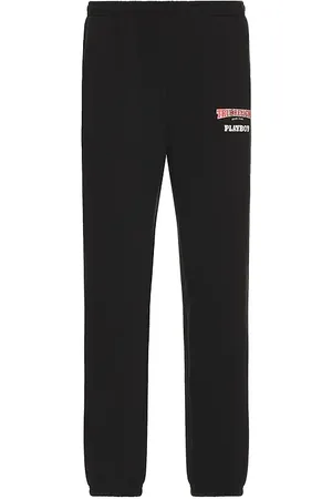 True Religion X playboy fleece jogger en color negro talla L en - Black. Talla L (también en M, XL/1X).