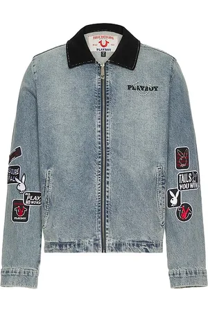 True Religion Chaqueta en color azul talla L en - Blue. Talla L (también en M, S, XL/1X).