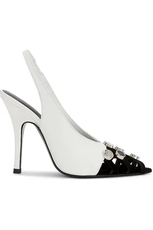 The Attico Talón descubierto fiona en color negro talla 36 en - Black. Talla 36 (también en 37, 38, 38.5, 39, 40, 41).