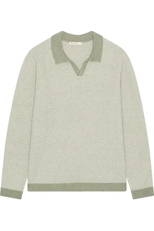 Marine Suéter polo liam en color gris talla L en - Grey. Talla L (también en M, S, XL/1X).