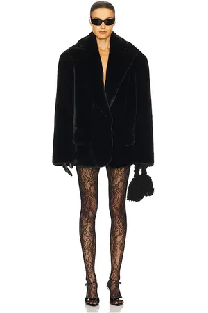 Helsa Abrigo the olso faux fur en color talla L en - Black. Talla L (también en M, S, XL, XS, XXS).