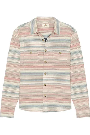 Marine Camisa de manga larga pacfifca en color marrón talla L en - Brown. Talla L (también en M, S, XL/1X).