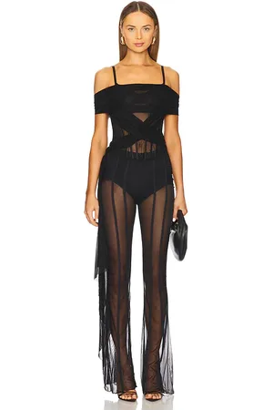 SANTA BRANDS Corset drapeado en color talla S en - Black. Talla S (también en XS).