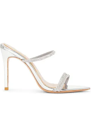 Michael Costello Sandalia tatjana en color metálico talla 10 en - Metallic Silver. Talla 10 (también en 6).