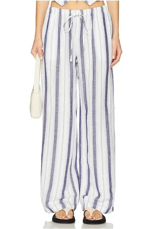 Bella Dahl Pantalón pierna ancha pant en color blanco talla L en - White. Talla L (también en M, S, XS).