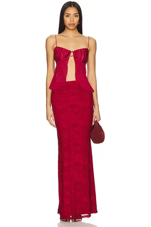 MORE TO COME Set faldas ceci en color burgundy talla L en - Burgundy. Talla L (también en M, S, XL, XS, XXS).