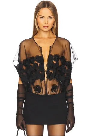 Norma Kamali Body sin mangas para novios super os en color talla L en - Black. Talla L (también en M, S, XL, XS).