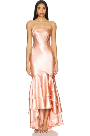 Lovers And Friends Vestido largo julie en color rubor talla L en - Blush. Talla L (también en M, S, XL, XS, XXS).