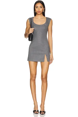 h:ours Vestido amaris en color gris talla L en - Grey. Talla L (también en M, S, XL, XS, XXS).