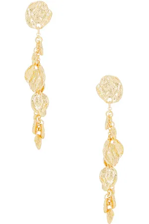 Amber Sceats Pendientes yasmin en color oro metálico talla all en - Metallic Gold. Talla all.