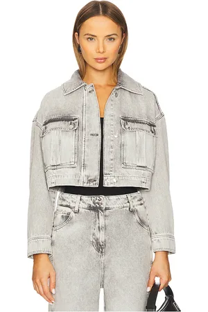 IRO Chaqueta denim en color gris talla 34/2 en - Grey. Talla 34/2 (también en 36/4, 38/6).