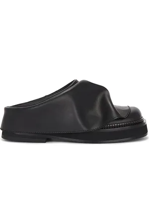 The Attico Zapato plano mini robin en color talla 36 en - Black. Talla 36 (también en 37, 37.5, 38, 39, 40, 41).
