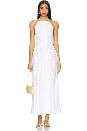 Solid Vestido meira en color blanco talla L en - White. Talla L (también en M, XL).
