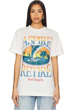 Motel Camiseta offshore en color talla L en - White. Talla L (también en M, S, XL/1X).