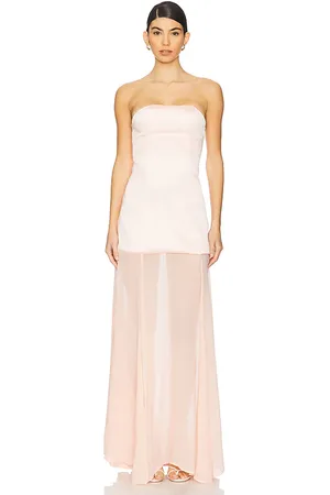 bubish Vestido largo jasmine en color rubor talla L en - Blush. Talla L (también en M, XL, XS).