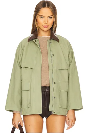 Lovers And Friends Chaqueta peyton en color verde talla L en - Green. Talla L (también en M, S, XL, XS, XXS).