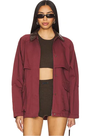 Lovers And Friends Chaqueta peyton en color burgundy talla L en - Burgundy. Talla L (también en M).