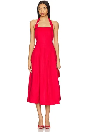 Yumi Kim Vestido joanna en color talla S en - Red. Talla S (también en XL, XS).