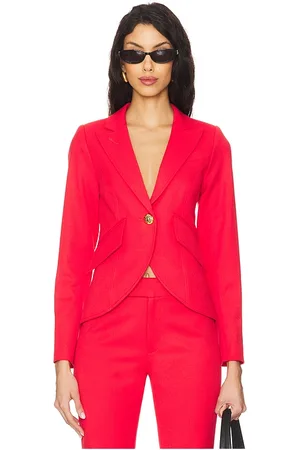 SMYTHE One button blazer en color rojo talla 2 en - Red. Talla 2 (también en 4).