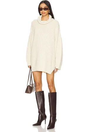 LBLC The Label Vestido jersey laney en color talla M en - Cream. Talla M (también en S, XS).
