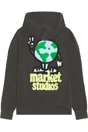 MARKET Sudadera en color negro talla M en - Black. Talla M (también en S, XL/1X).