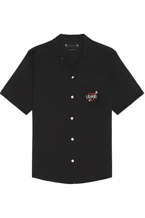 AllSaints Camisa campestre lovers en color negro talla L en - Black. Talla L (también en M, S, XL/1X).