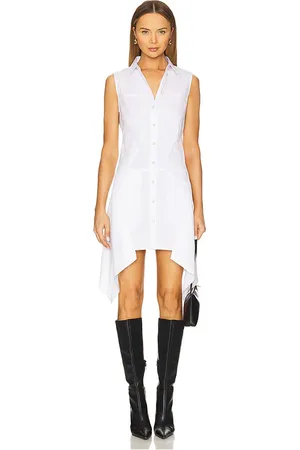Helmut Lang Vestido corsé en color talla 0 en - White. Talla 0 (también en 2, 4, 6).