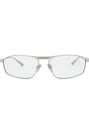Balenciaga Gafas de sol en color plateado metálico talla all en - Metallic Silver. Talla all.