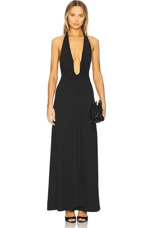 Misha Maxivestido jennifer en color talla L en - Black. Talla L (también en M, S, XL, XXL).