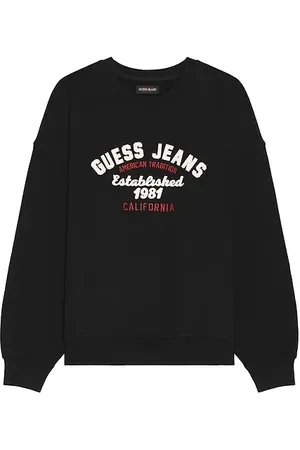 Guess Sudadera en color negro talla L en - Black. Talla L (también en M, S, XL/1X, XS).