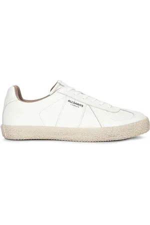 AllSaints Jaimee lthr low top en color blanco talla 10 en - White. Talla 10 (también en 11, 12, 13, 8, 9).