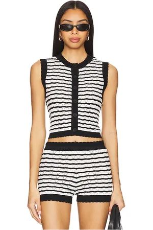Lovers And Friends Chaleco elery en color negro, blanco talla L en - Black,White. Talla L (también en M, XS).