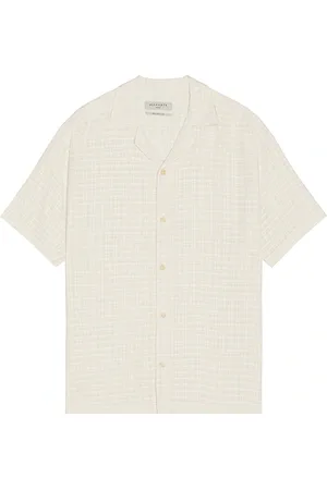 AllSaints Camisa botones madin en color crema talla S en - Cream. Talla S (también en XL/1X).