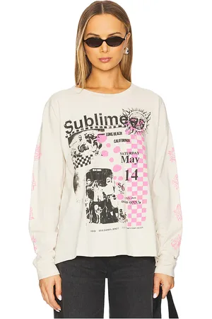 DAYDREAMER Camiseta sublime love the one you got en color ivory talla L en - Ivory. Talla L (también en M, S, XL, XS).