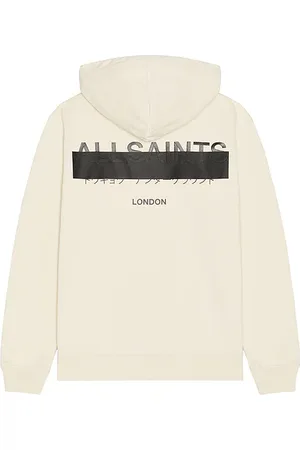 AllSaints Redact hoody en color crema talla S en - Cream. Talla S (también en XL/1X).