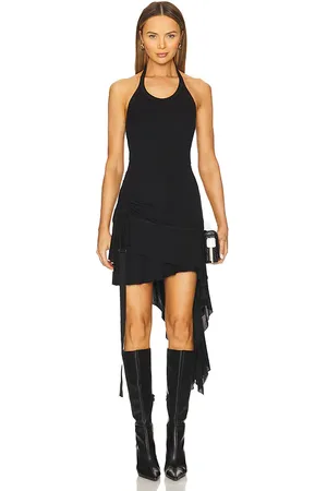 Helmut Lang Vestido halter wind en color talla L en - Black. Talla L (también en M, S, XS).