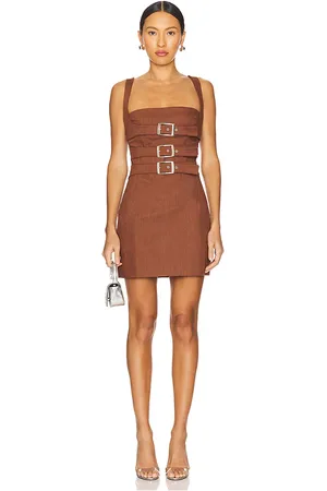 BY.DYLN Minivestido cindy en color óxido talla L en - Rust. Talla L (también en M, S, XL, XS).