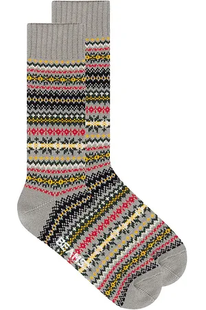 Beams Calcetines fair en color gris talla all en - Grey. Talla all.