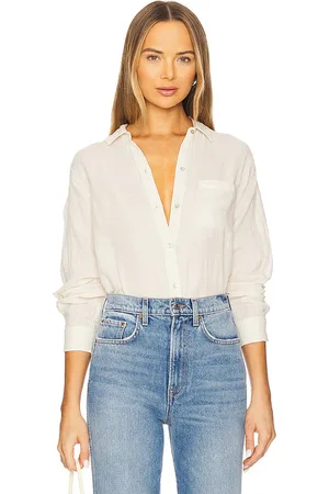 Rails Camisa abotonada ellis en color ivory talla L en - Ivory. Talla L (también en M, XL, XS).