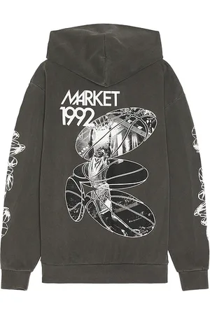 MARKET Sudadera en color negro talla L en - Black. Talla L (también en M, S, XL/1X).