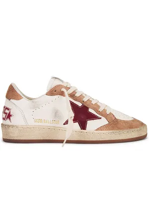 Golden Goose Zapatilla deportiva ballstar en color blanco talla 36 en White Red & Pink - White. Talla 36 (también en 38, 39, 41).