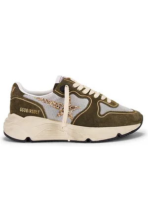 Golden Goose Zapatilla deportiva running sole en color verde oliva talla 35 en White Red Beige & Ice - Olive. Talla 35 (también en 36