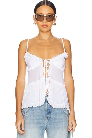 MORE TO COME Sami top en color talla L en - White. Talla L (también en M, S, XL, XS, XXS).