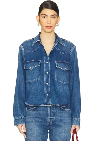 Citizens of Humanity Camisa en color azul talla M en - Blue. Talla M (también en S, XL, XS).